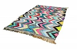 Tapete Berbere Marroquino Boucherouite 145 x 270 cm