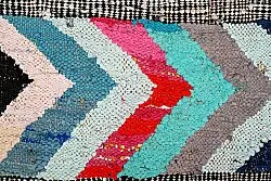 Tapete Berbere Marroquino Boucherouite 145 x 270 cm