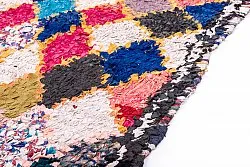 Tapete Berbere Marroquino Boucherouite 185 x 150 cm