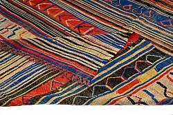 Tapete Berbere Marroquino Boucherouite 165 x 235 cm