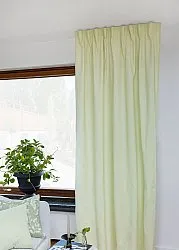 Cortinas - Cortina de algodão Anja (verde claro)