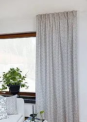 Cortinas - Cortina de algodão Lilja (azul)