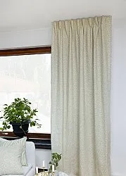 Cortinas - Cortina de algodão Lilja (verde)