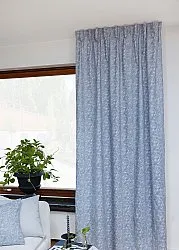 Cortinas - Cortina de algodão Merja (azul)