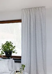 Cortinas - Cortina de algodão Merja (cinza)