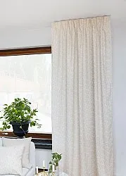 Cortinas - Cortina de algodão Satu (bege)