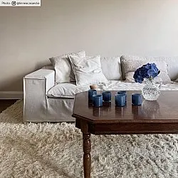 Tapete de lã - Aliste Wool Shaggy (alabaster gleam)