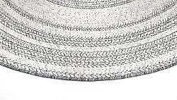 Tapete redondo - Indoor/Outdoor Angus (cinza)