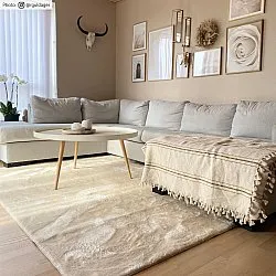 Tapetes felpudos - Aranga Super Soft Fur (bege)