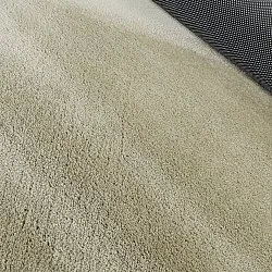 Tapete Shaggy Ondulado Assimétrico - Aranga Super Soft Fur (verde claro)