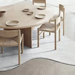 Tapete Shaggy Ondulado Assimétrico - Aranga Super Soft Fur (branco)