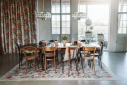 Cortina de algodão - Poppy (bege)