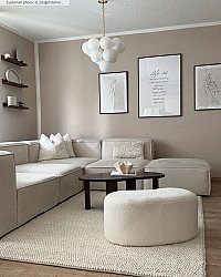 Tapete de lã - Avafors Wool Bubble (bege)