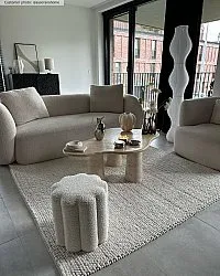 Tapete de lã - Avafors Wool Bubble (bege)