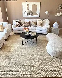 Tapete de lã - Avafors Wool Bubble (bege)