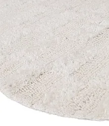 Tapete de banheiro redondo - Bevin (offwhite)