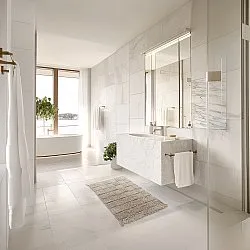 Tapete de banheiro - Duna (bege)