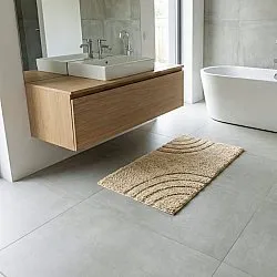 Tapete de banheiro - Eliza (bege)