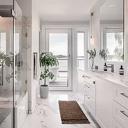 Tapete de banheiro - Elvie (marrom)