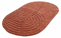 Tapete de banheiro oval - Embla (terracota)