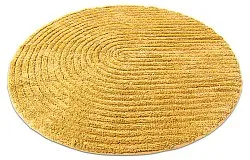 Tapete de banheiro redondo - Evena (amarelo)
