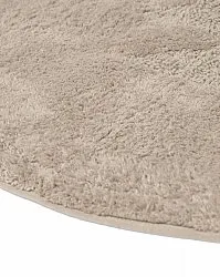 Tapete de banheiro redondo - Gertie (bege)