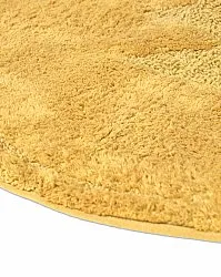 Tapete de banheiro redondo - Gertie (amarelo)