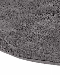 Tapete de banheiro redondo - Gertie (cinza escuro)