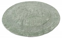Tapete de banheiro redondo - Nila (verde claro)