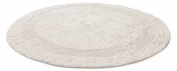 Tapete de banheiro redondo - Nila (offwhite)
