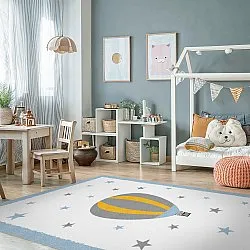 Tapete infantil - Alone Balloon (azul)