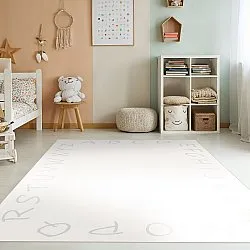 Tapete infantil - Alphabetic Border (branco)