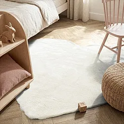 Tapete Infantil - Aranga Super Soft Heart (branco)