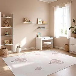 Tapete infantil - Balloons (rosa)