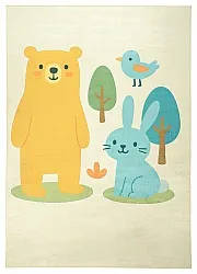 Tapete Infantil - Bear and Bunny (creme/multi)