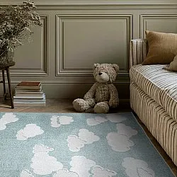 Tapete Infantil - Cloudy Sky (azul)