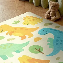 Tapete Infantil - Happy Dinos (creme/multi)