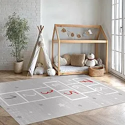 Tapete infantil - Hopscotch (cinza)