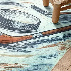 Tapete Infantil - Ice Hockey (off white)
