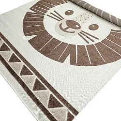 Tapete Infantil - Kind Lion (creme/castanho)