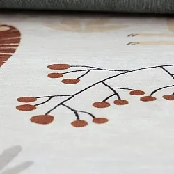 Tapete infantil - Lion Friends (bege)