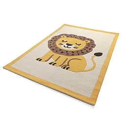 Tapete Infantil - Lion Hand Tufted Wool Premium (bege/multi)