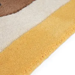 Tapete Infantil - Lion Hand Tufted Wool Premium (bege/multi)