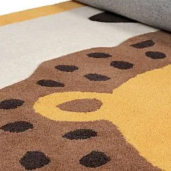 Tapete Infantil - Lion Hand Tufted Wool Premium (bege/multi)