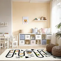 Tapete infantil - Safari road