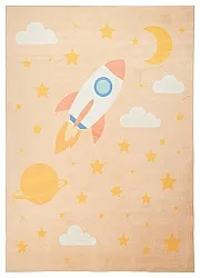 Tapete Infantil - Space Rocket (rosa)