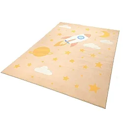 Tapete Infantil - Space Rocket (rosa)