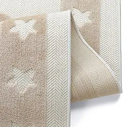 Tapete Infantil - Star Frame (creme/castanho)