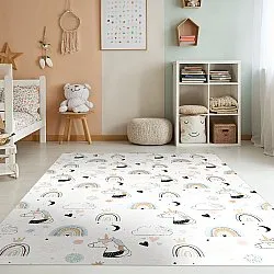 Tapete infantil - Unicorn Rainbow (rosa)