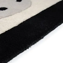 Tapete Infantil - Zebra Hand Tufted Wool Premium (bege/preto)